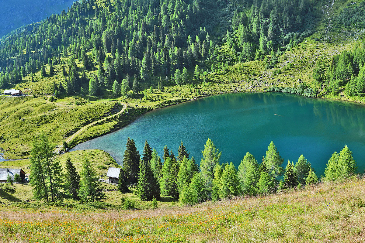 9 Plätze 9 Schätze Wirpitschsee Weißpriach